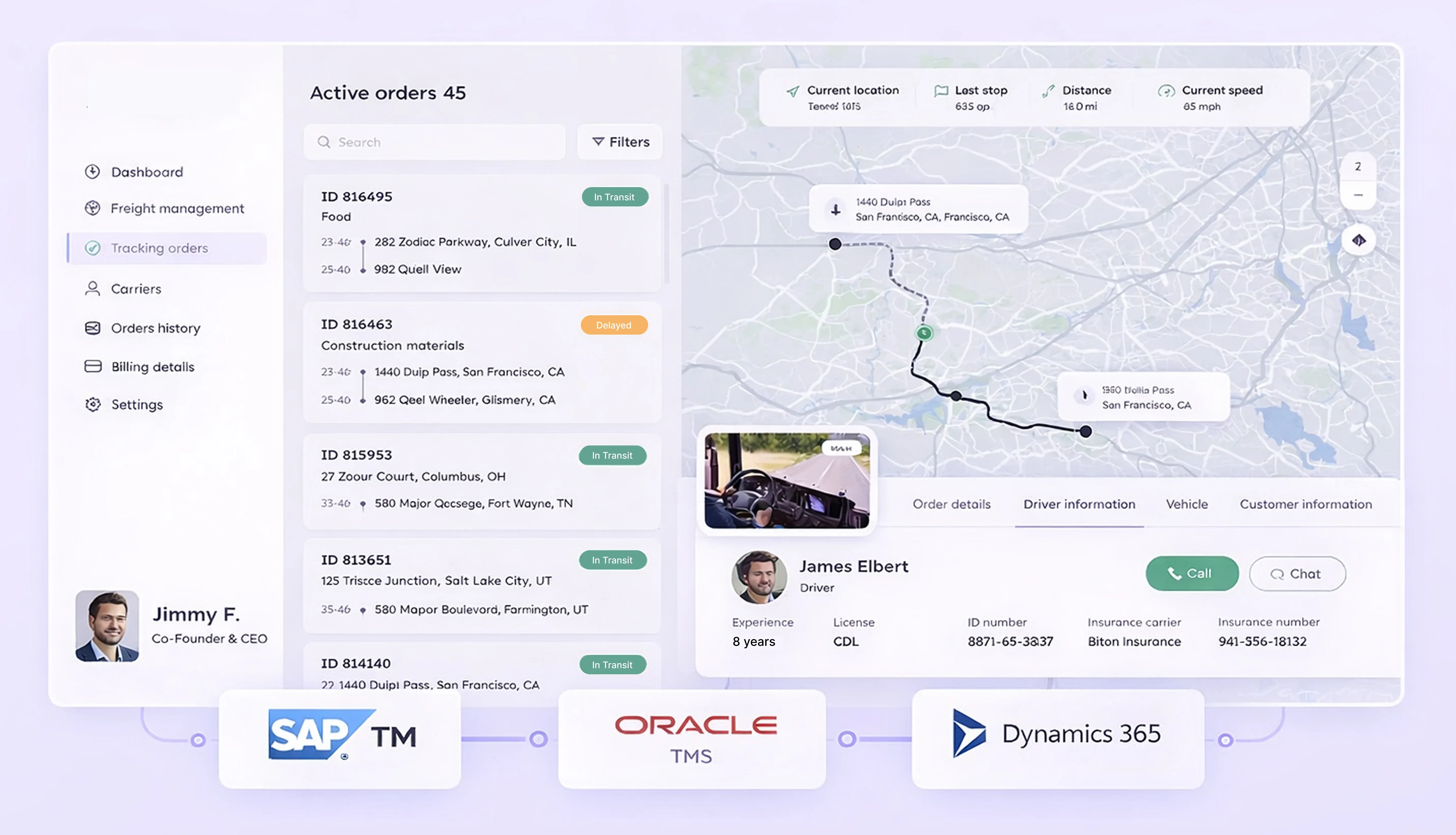 Smart invoice processing system extracting structured data from freight invoices